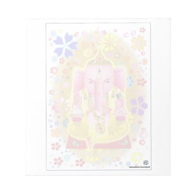 Ganpati Notepad (Front)
