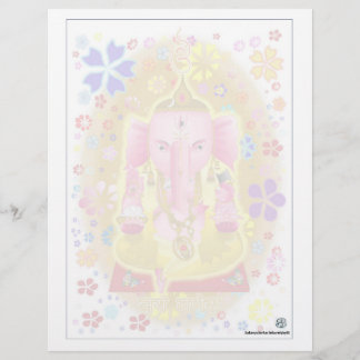 Ganpati Notepad Custom Letterhead