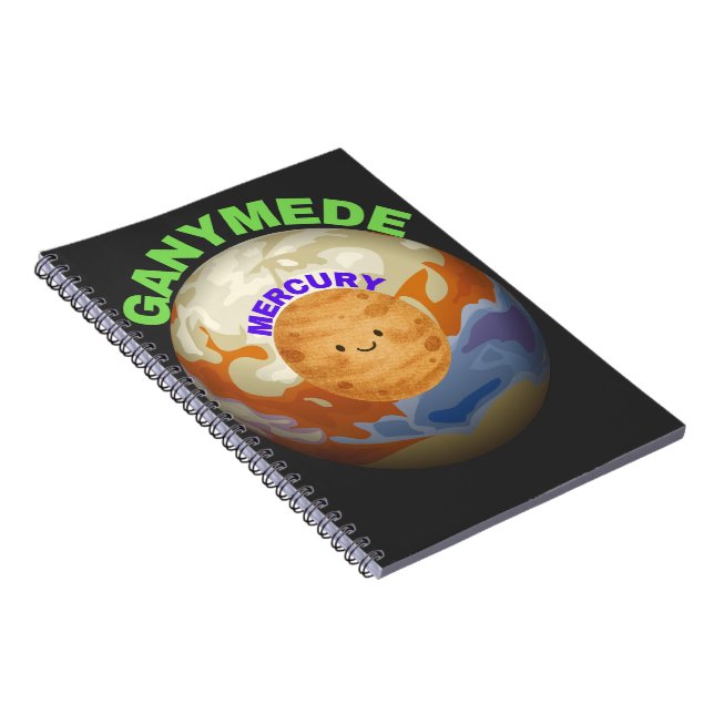 Ganymede vs Mercury | Space Science  Notebook (Right Side)