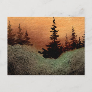 "Gap #1" Country Roads Postcard