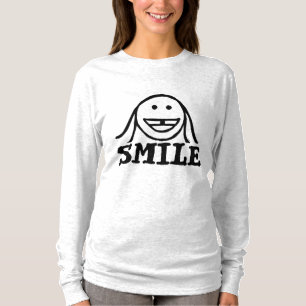 Gap toothed girl, Smile Ladies T-shirt
