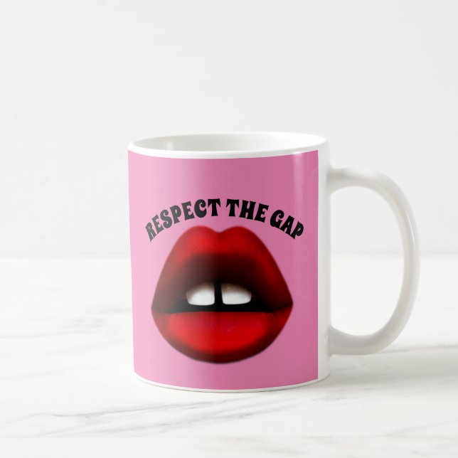 Gapped tooth Girl,  Coffee Mug (Right)