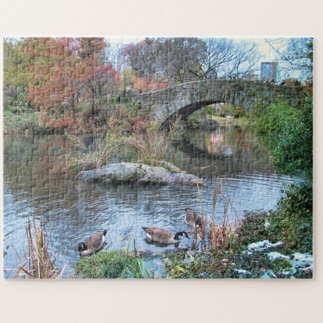 Gapstow Bridge, Central Park NEW YORK CITY Jigsaw Puzzle (Creator Uploaded)