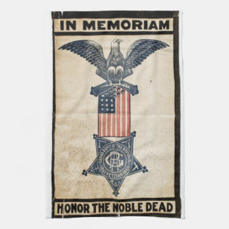 GAR Banner tea towel