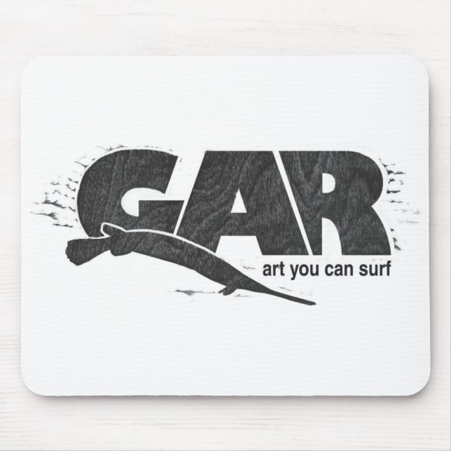 Gar Surfboards Mouse Mat (Front)