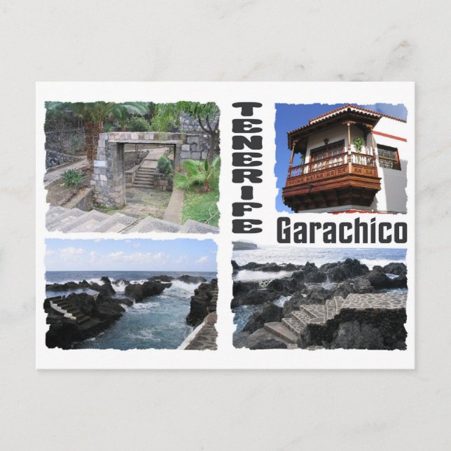 Garachico, Tenerife custom postcard (Front)
