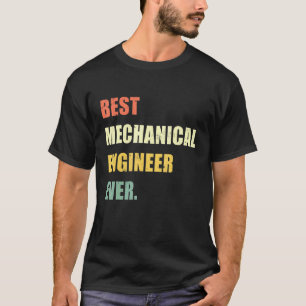 Garage Best Mechanical Engineer Ever Vintage T-Shirt