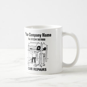 Garage Car Mechanic Car Repairs Coffee Mug
