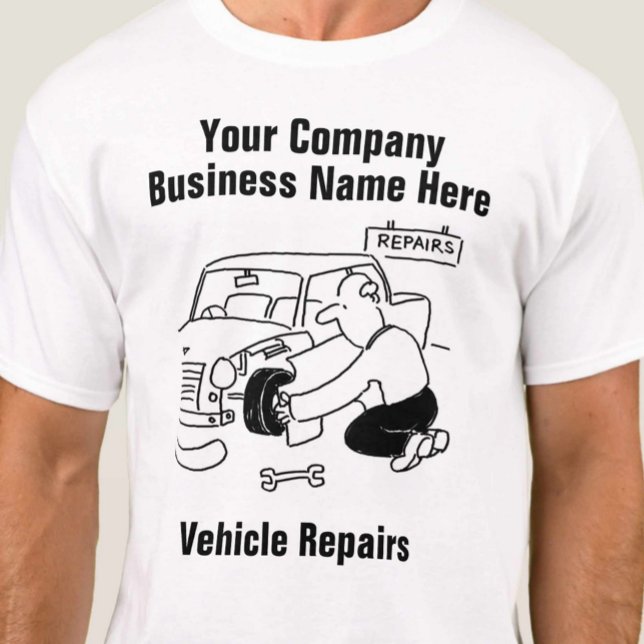 Garage Car Or Vehicle Repairs T-Shirt (Creator Uploaded)