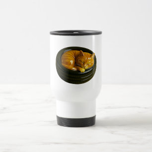 Garage Cat Tire Travel Mug