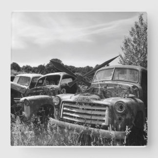 Garage Clock Old Truck Wall Clock