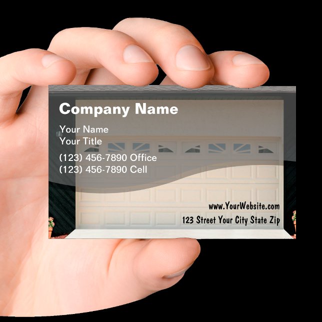 Garage Door Business Cards (Creator Uploaded)