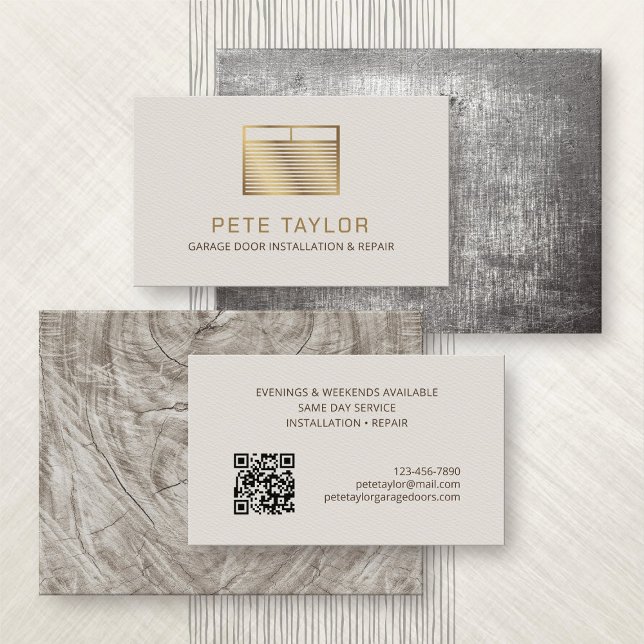 Garage Door Repair Business Card (Creator Uploaded)