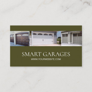 Garage Doors Installation & Services Business Card