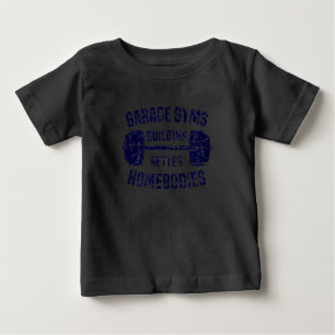 Garage Gyms Building Better Homebodies Barbell Gym Baby T-Shirt