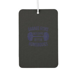 Garage Gyms Building Better Homebodies Barbell Gym Car Air Freshener