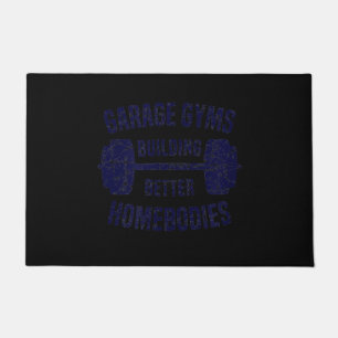 Garage Gyms Building Better Homebodies Barbell Gym Doormat