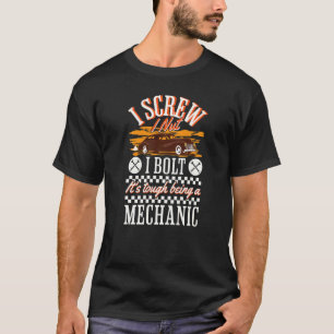 Garage I Screw I Nut I Bolt Mechanic Repair Garage T-Shirt
