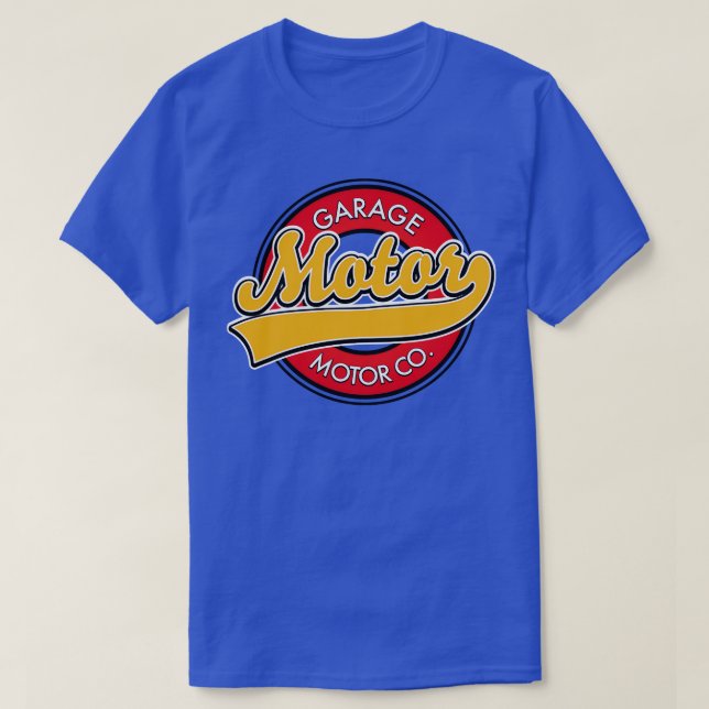 Garage Motor Company retro 1 T-Shirt (Design Front)