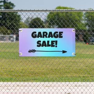 GARAGE SALE! Arrow Banner