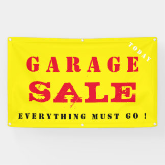Garage SALE Banner