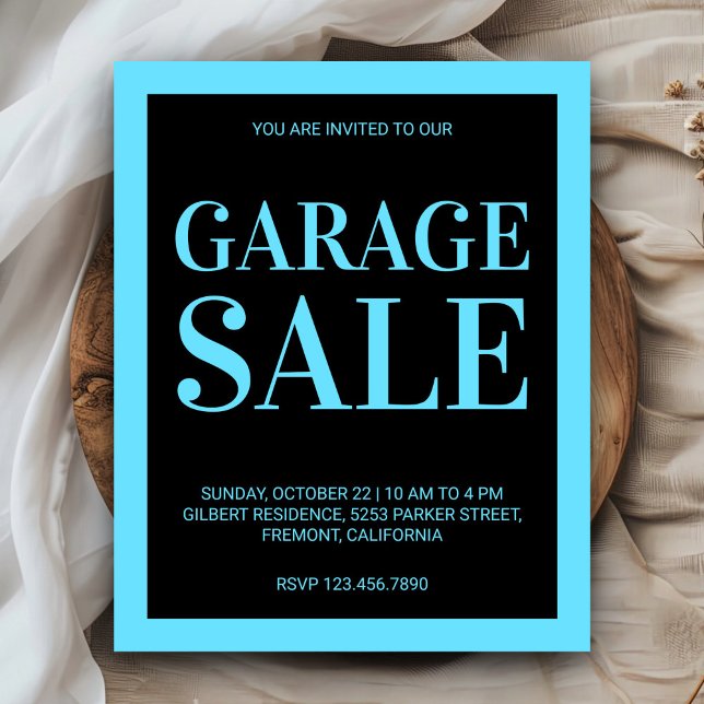 Garage Sale Flyer (Creator Uploaded)