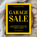 Garage Sale Flyer<br><div class="desc">Promotional Garage Sale Flyer. Customise it with your own text and spread the word.</div>