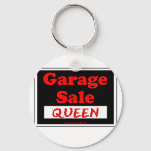 Garage Sale Queen Key Ring