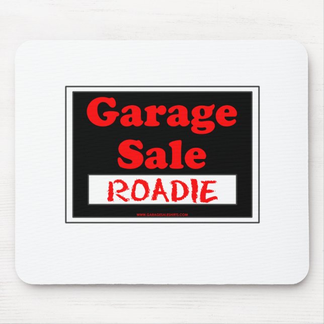 Garage Sale Roadie Mouse Mat (Front)