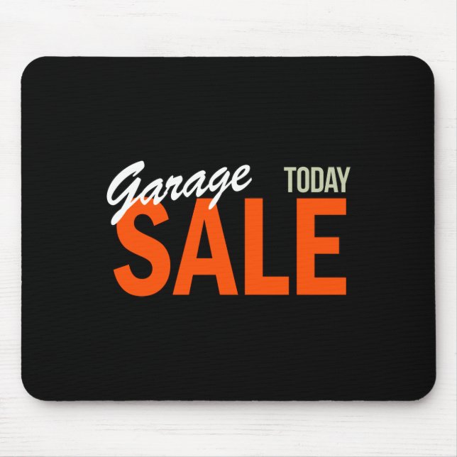 Garage Sale Today Mouse Mat (Front)