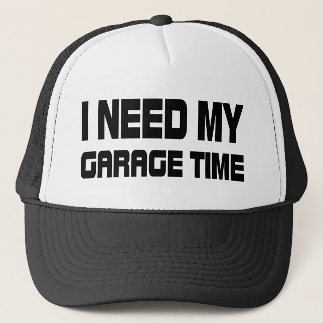 GARAGE TIME TRUCKER HAT (Front)