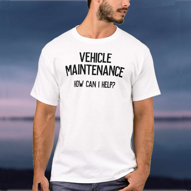 Garage Vehicle Maintenance Company Business T-Shirt (Creator Uploaded)