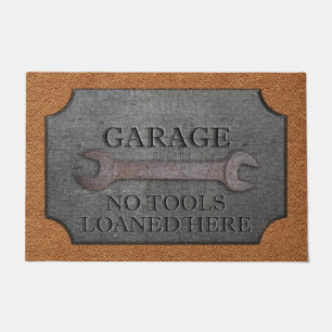 Garage Welcome Mats,Doormat Garage, Custom Garage Doormat