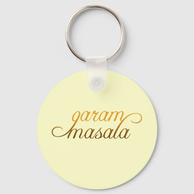 Garam Masala Key Ring (Front)
