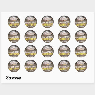 Garanti 100% souffrance | Militants de L214 Classic Round Sticker