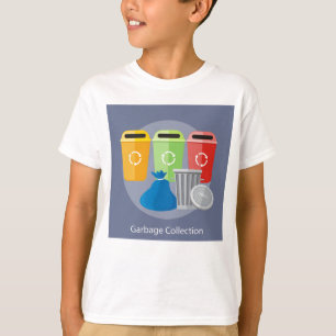 Garbage Collection Waste Management Recycling T-Shirt