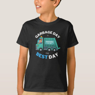 Garbage Day is the Best Day Kids T-Shirt