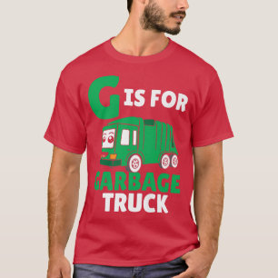 Garbage Day Waste Management Trash Collecting Garb T-Shirt