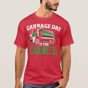 Garbage Day Waste Management Trash Transporter Gar T-Shirt