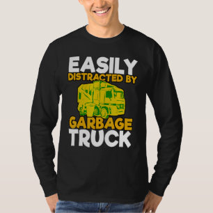 Garbage Smiling Truck Boy Best Recycling Day Dustc T-Shirt