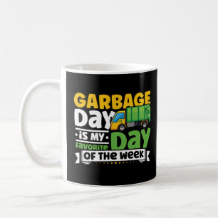 Garbage Truck Apparel Recyling for Toddler Boys  Coffee Mug