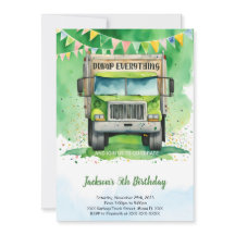Garbage Truck Birthday 
