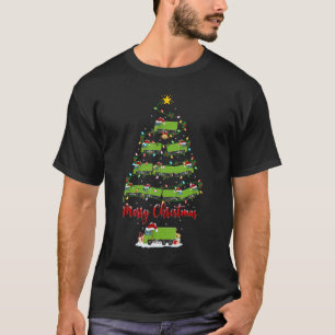 Garbage truck Christmas Tree Lights Garbage truck T-Shirt
