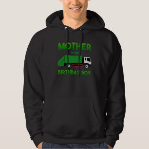 Garbage Truck Dirty Cans Recycling Day Dustcar Mom Hoodie