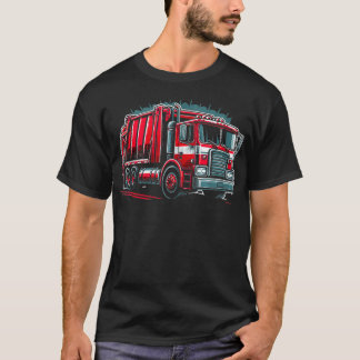 Garbage Truck Garbage Day Designs  20  T-Shirt