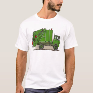 Garbage Truck Green Mans T-Shirt
