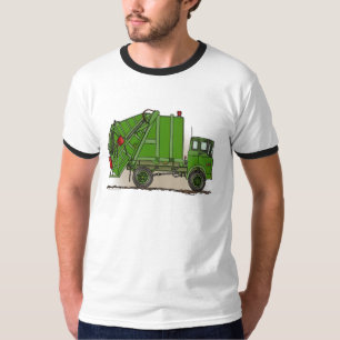 Garbage Truck Green Mans T-Shirt