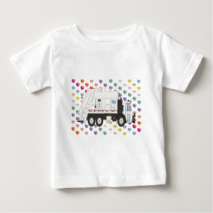 Garbage Truck Love Baby T-Shirt