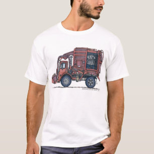 Garbage Truck Rear Loader Apparel T-Shirt