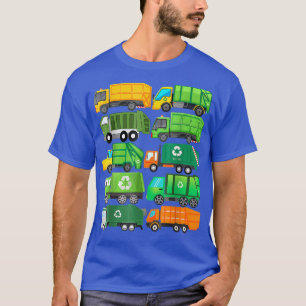 Garbage Truck Recycling Day Trash Waste Separation T-Shirt